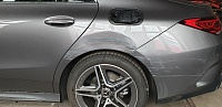 Ремонт заднего крыла Mercedes CLA