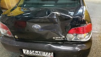 Ремонт задней панели Subaru WRX